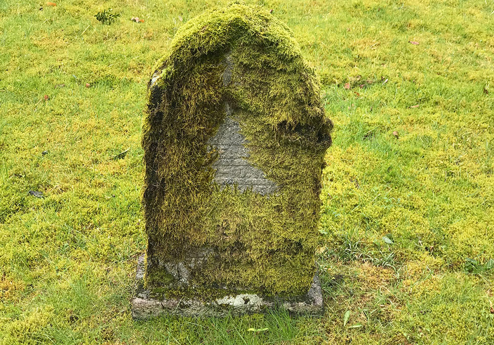Gravminne fra Fana kirkegård i Bergen