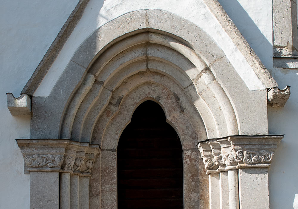 Portal Ekeby kirke på Gotland