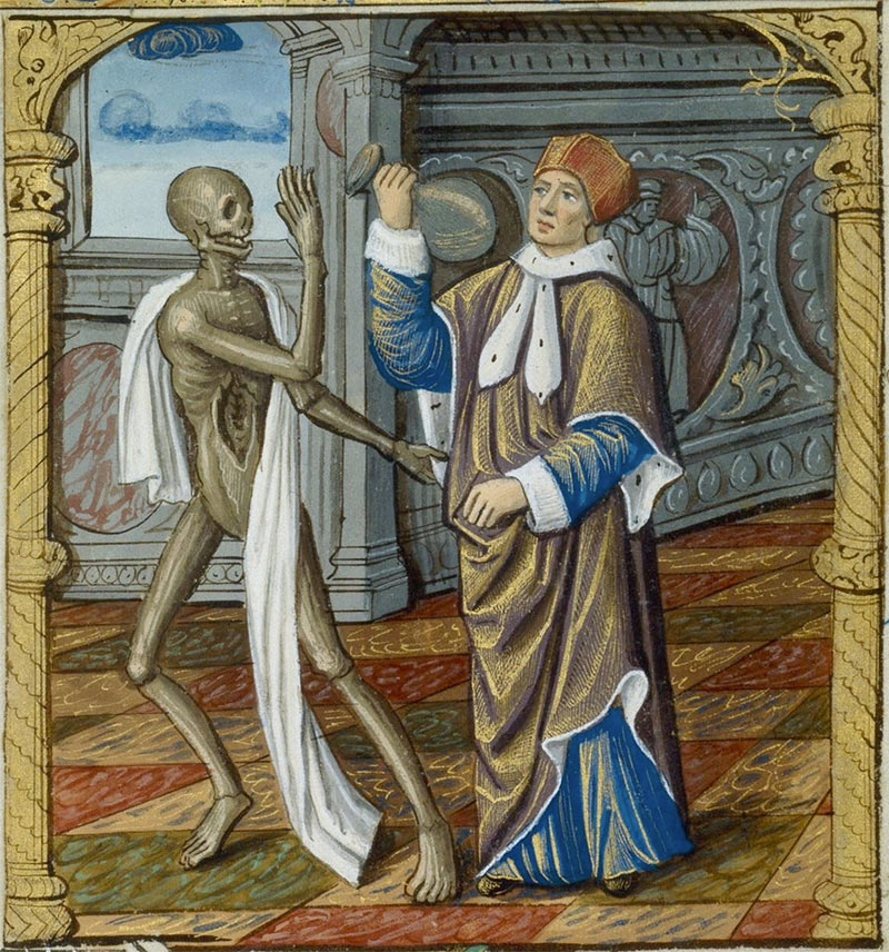 Danse macabre, 1400-tallet