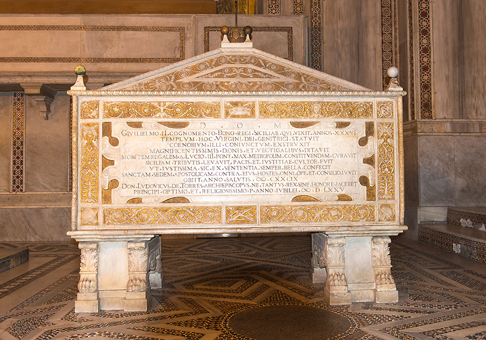 sarkofag William II av Sicilia, Monreale