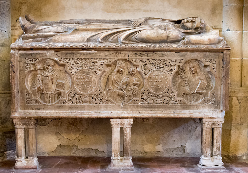Sarkofag i Chiesa di Sant'Anna dei Lombardi (Napoli)