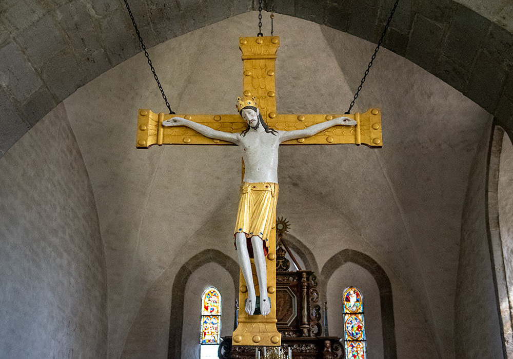 krusifiks fra ca. 1200 Alskog kirke på Gotland
