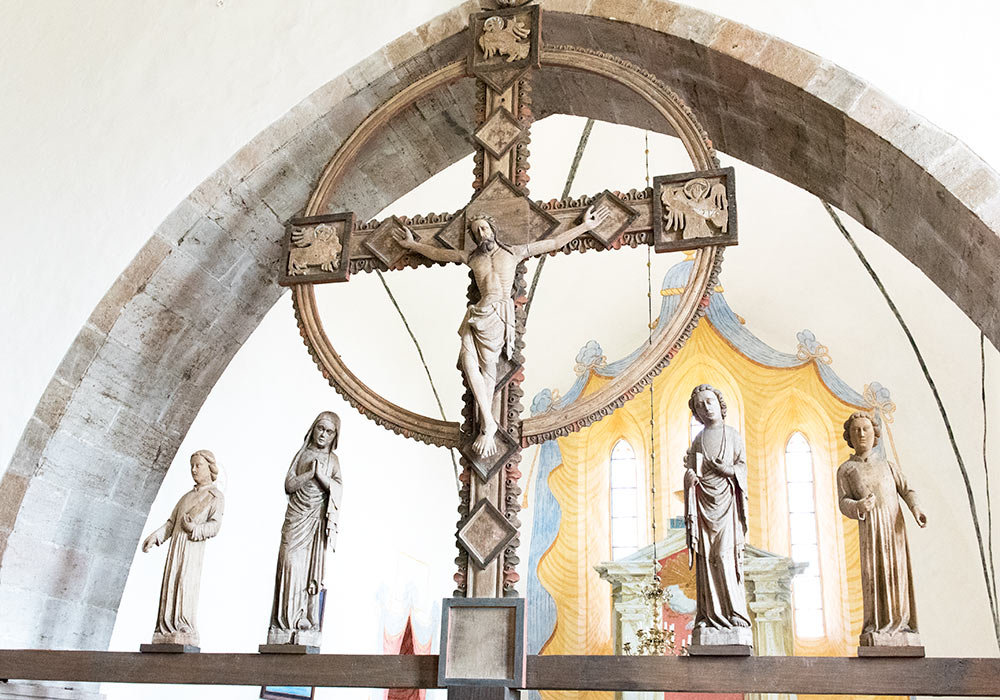 Hamra kirke på Gotland: Triumfkrusifiks