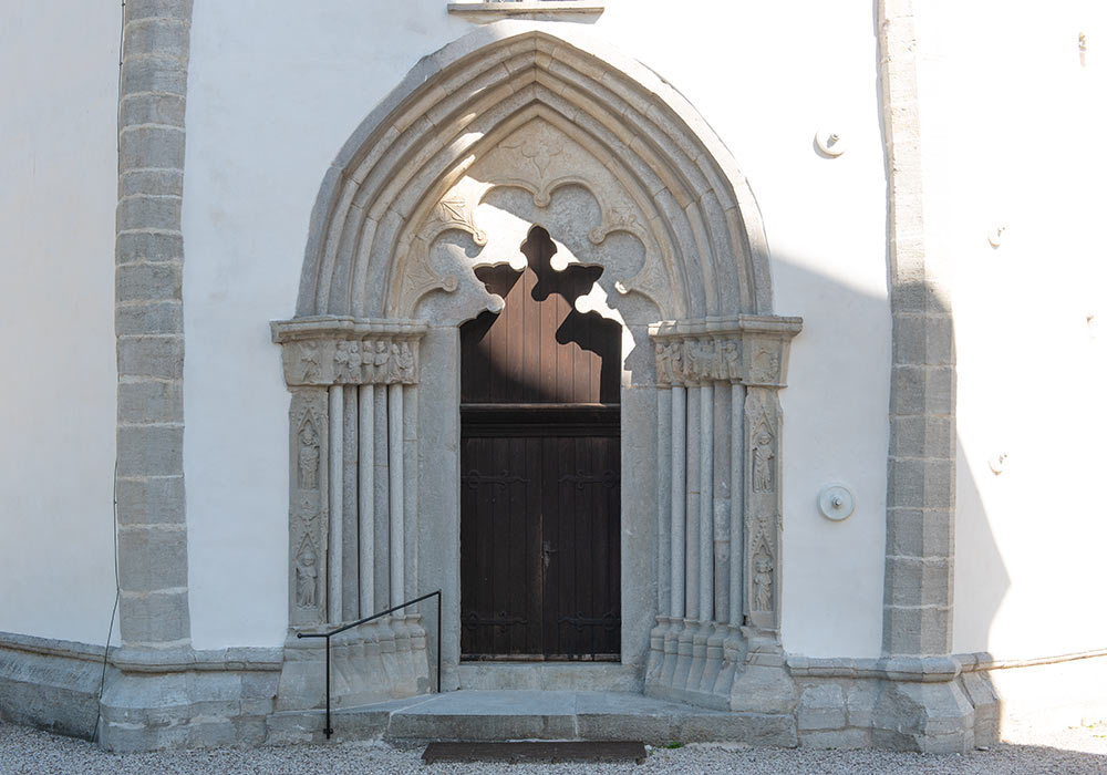 Tårnportal Lärbro kyrka (Gotland)