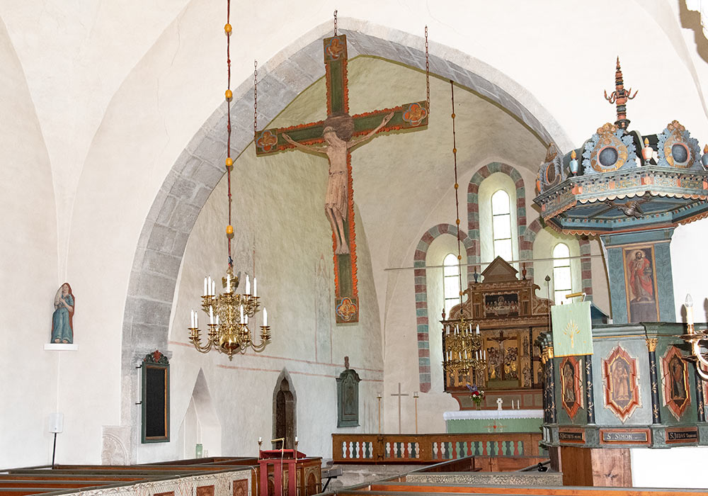 Krusifiks Vänge kyrka