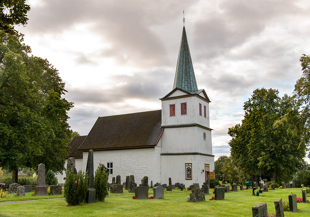 Nes kirke i Sauherad kommune (Telemark)
