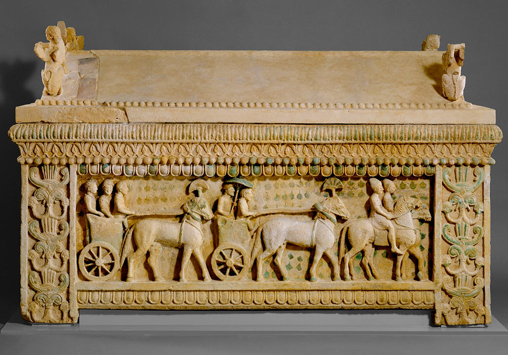 Kypriotiske sarkofag i Metropolitan Museum of Art i New York