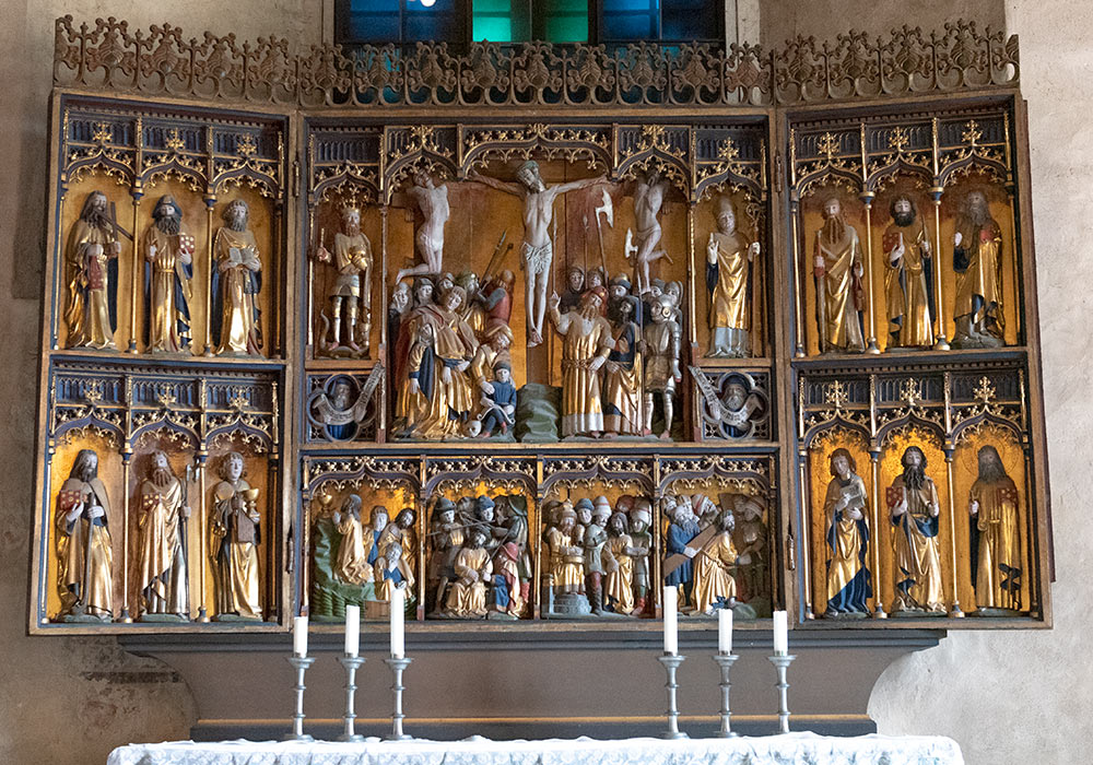 Alterskapet i Täby kirke