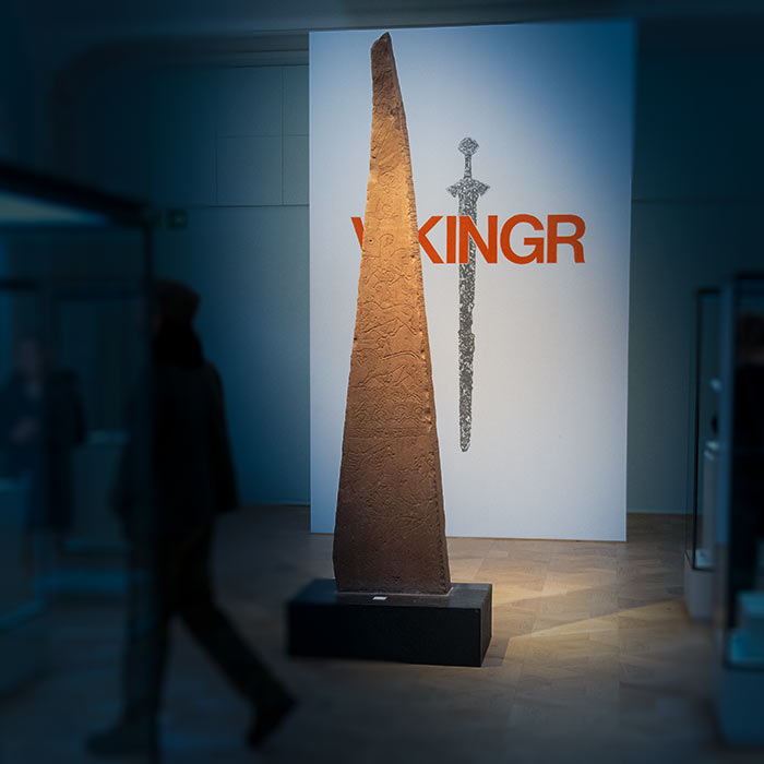 Runesten fra Nordre Dynna i Oppland, nå i Historisk museum i Oslo
