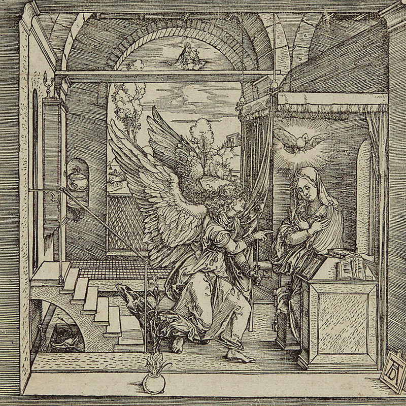 Albrecht Dürer (1471-1528): Marias bebudelse