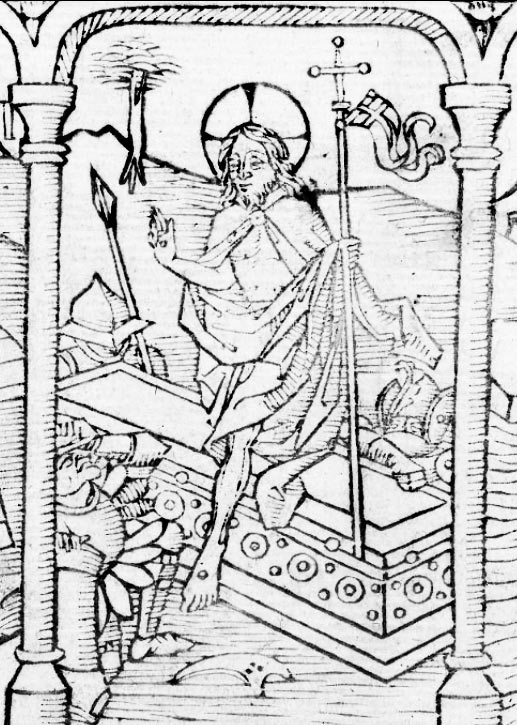 Oppstandelsen i Biblia pauperum