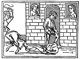 Liket slepes gjennom gatene