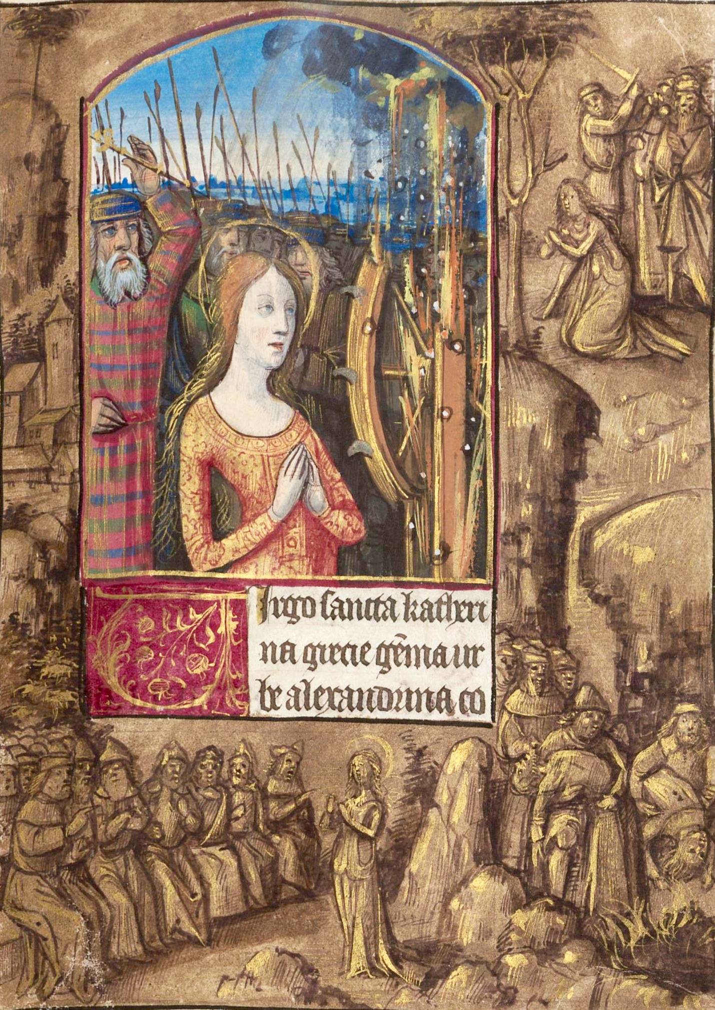 Katarina av Alexandria halshugges